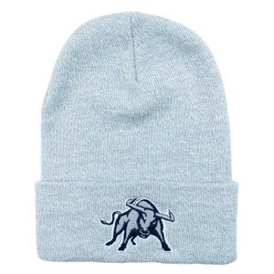 Gray Aggie Bull Knit Beanie